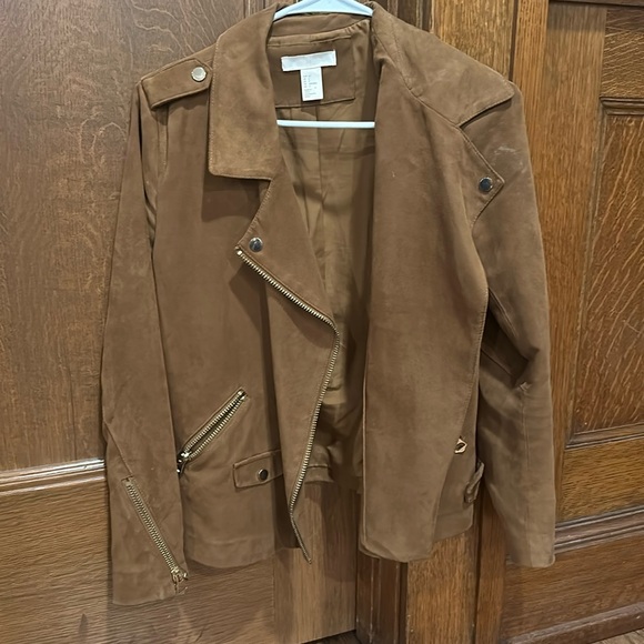 H&M suede jacket - Picture 1 of 2